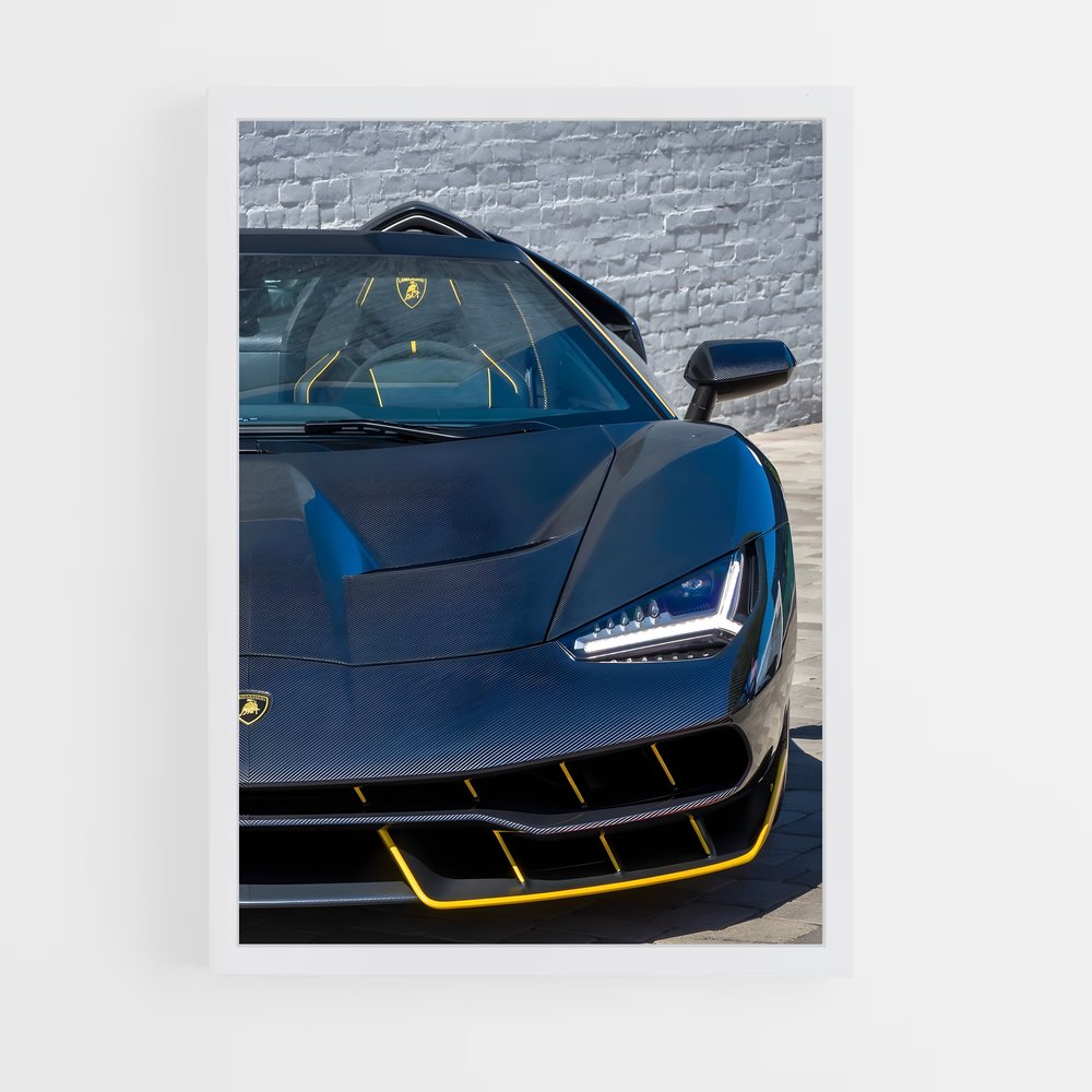 Poster GTR Fantasmagorique – affiche Lamborghini (vue 3)